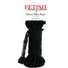 Fetish Fantasy Deluxe Silk Rope - Black - ACME Pleasure