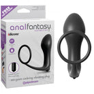 Anal Fantasy Ass Gasm Cockring Vibrating Plug Black - ACME Pleasure