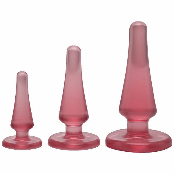 Crystal Jellies Anal Initiation Kit Pink - ACME Pleasure