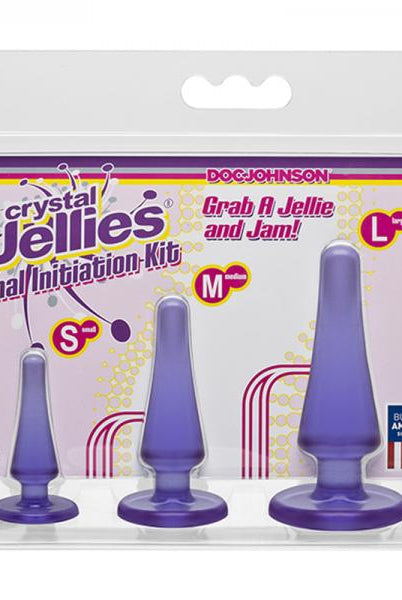Crystal Jellies Anal Initiation Kit Purple - ACME Pleasure