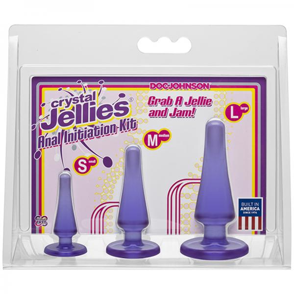 Crystal Jellies Anal Initiation Kit Purple - ACME Pleasure