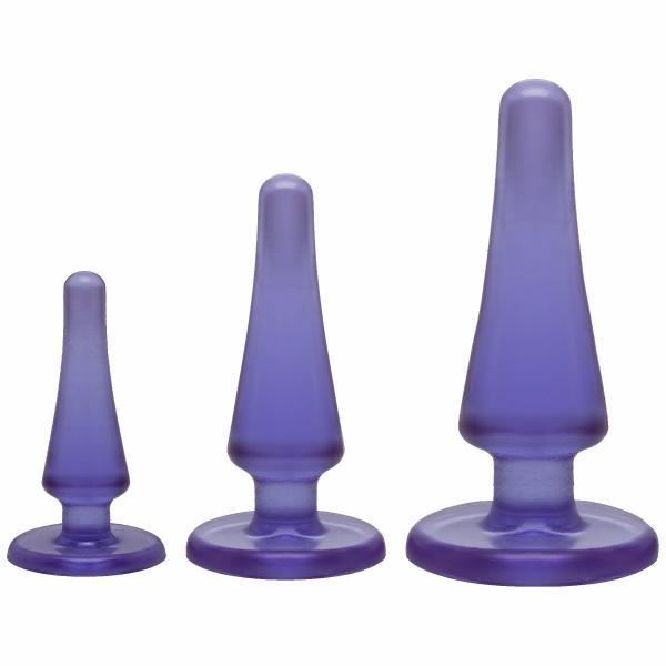 Crystal Jellies Anal Initiation Kit Purple - ACME Pleasure