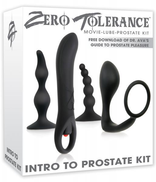 Intro To Prostate Kit 4 Piece Black - ACME Pleasure