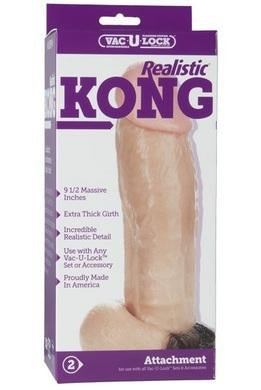 Vac-U-Lock 9.5in Realistic Kong Dong - ACME Pleasure