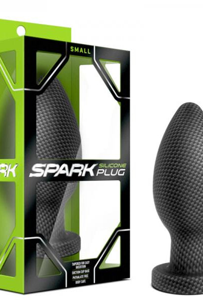 Spark - Silicone Plug - Small - Carbon Fiber - ACME Pleasure