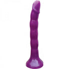 Skinny Me Strap On Dildo With Harness Purple Dildo 7 inches - ACME Pleasure