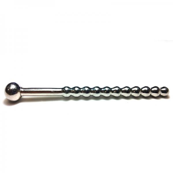 Rouge Beaded Urethral Sound W/stopper - ACME Pleasure