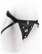 King Cock Fit Rite Harness Black Nylon Strap On - ACME Pleasure