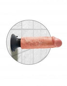 King Cock 6 inches Vibrating Dildo Beige - ACME Pleasure