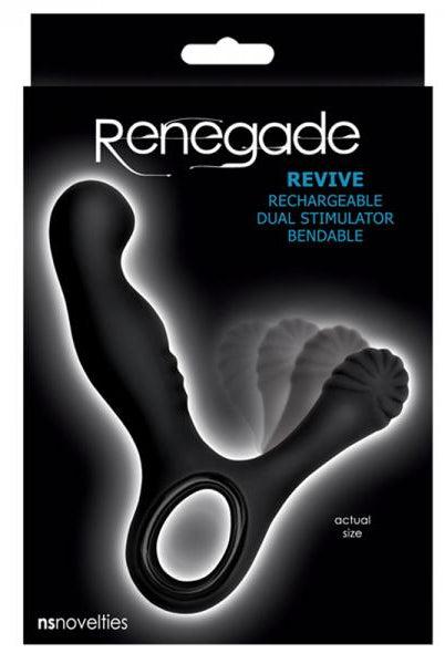 Renegade Revive Prostate Massager Black - ACME Pleasure