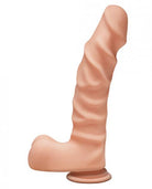 The D The Ragin D 9 inches Dildo with Balls Beige - ACME Pleasure