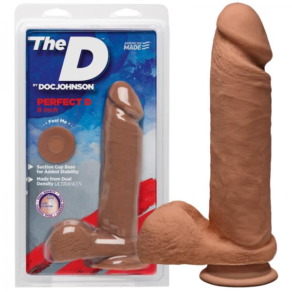 The D The Perfect D 8 Inch Caramel - ACME Pleasure