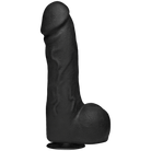 The Perfect Cock Large 10.5 inches Black Dildo - ACME Pleasure