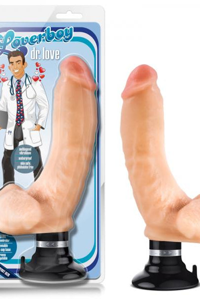 Loverboy Doctor Love Beige Vibrating Dong - ACME Pleasure