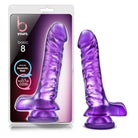 B Yours Basic 8 Purple Realistic Dildo - ACME Pleasure