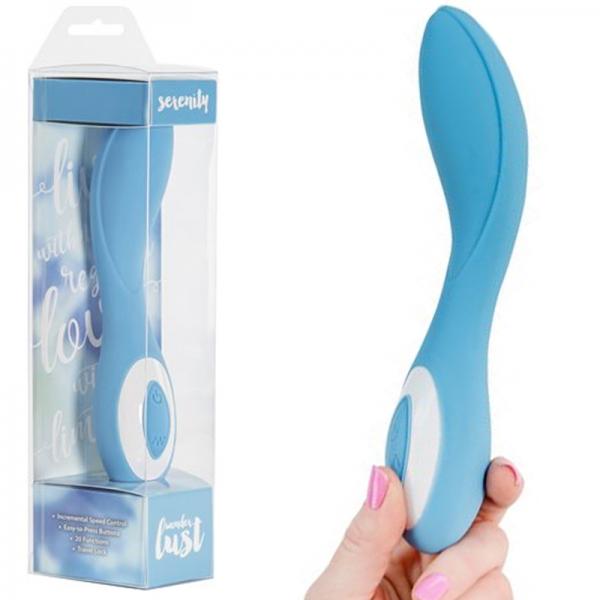 Wonderlust Serenity Blue G-Spot Vibrator - ACME Pleasure