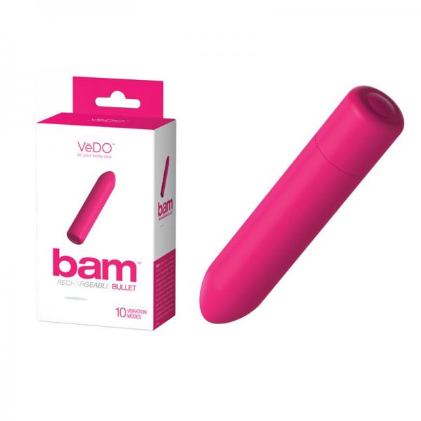 Vedo Bam Rechargeable Bullet - Foxy Pink - ACME Pleasure