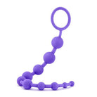 Luxe Silicone 10 Beads Purple - ACME Pleasure