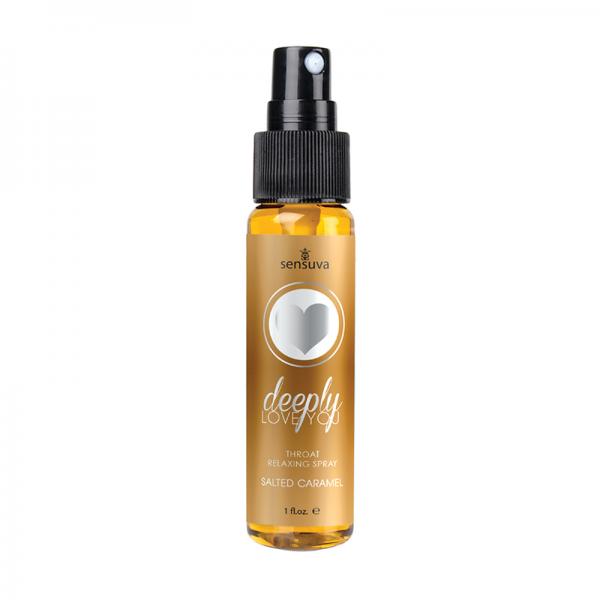 Deeply Love You Salted Caramel Throat Relaxing Spray 1oz Bottle - ACME Pleasure