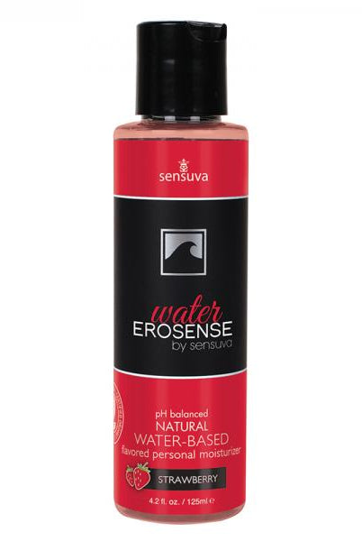 Erosense Water Strawberry Flavored Water-based Lubricant 4.2 Fl. Oz Bottle - ACME Pleasure