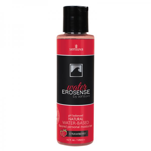 Erosense Water Strawberry Flavored Water-based Lubricant 4.2 Fl. Oz Bottle - ACME Pleasure