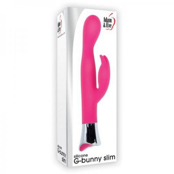 Adam & Eve Silicone G-bunny Slim Pink - ACME Pleasure