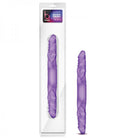 B Yours 14 inches Double Dildo Purple - ACME Pleasure