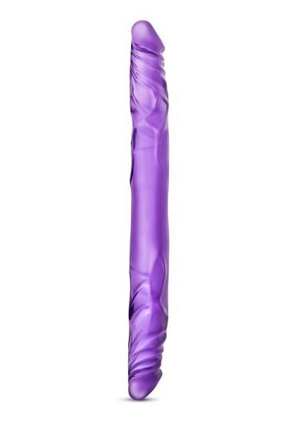 B Yours 14 inches Double Dildo Purple - ACME Pleasure