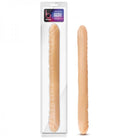 B Yours - 18in Double Dildo - Beige - ACME Pleasure