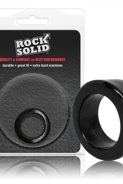 Rock Solid Black O Ring - ACME Pleasure