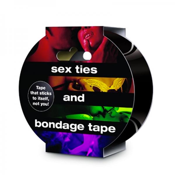 Sex Ties And Bondage Tape Black - ACME Pleasure