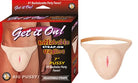 Get It On Inflatable Strap On Vagina Beige - ACME Pleasure