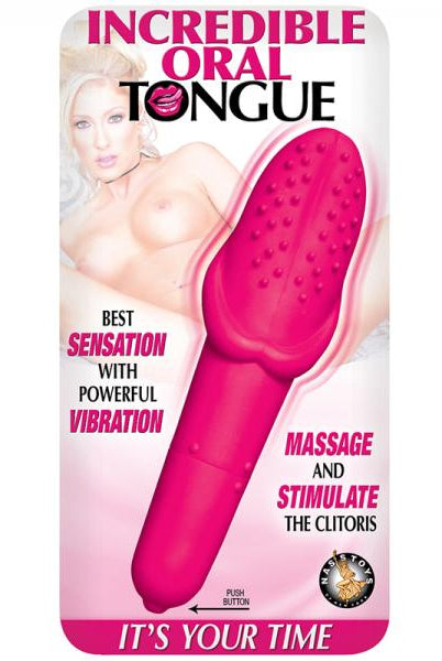 Incredible Oral Tongue Vibrator Pink - ACME Pleasure