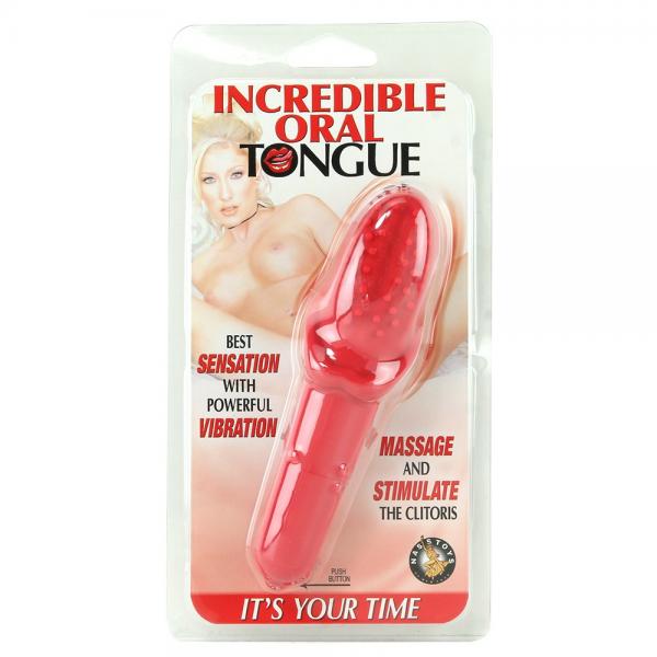 Incredible Oral Tongue Waterproof Vibrator - Red - ACME Pleasure