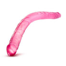 B Yours 16 inches Double Dildo Pink - ACME Pleasure