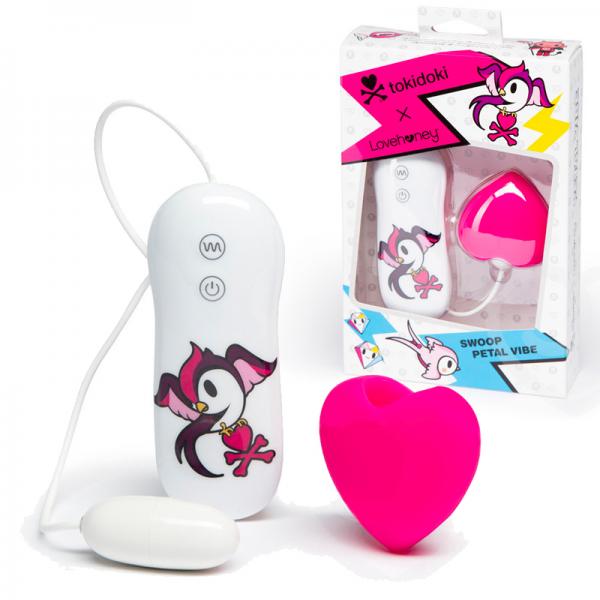 Tokidoki Pink Heart Clitoral Vibe Silicone 3 Speed 4 Fuction - ACME Pleasure