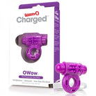 Screaming O Charged Owow Vooom Vibrating Cock Ring Purple - ACME Pleasure