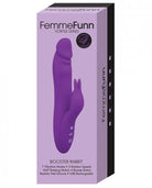 Femmefunn Booster Rabbit Vibrator Purple - ACME Pleasure