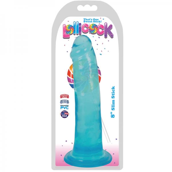 Lollicock Slim Stick 8in Berry Ice - ACME Pleasure