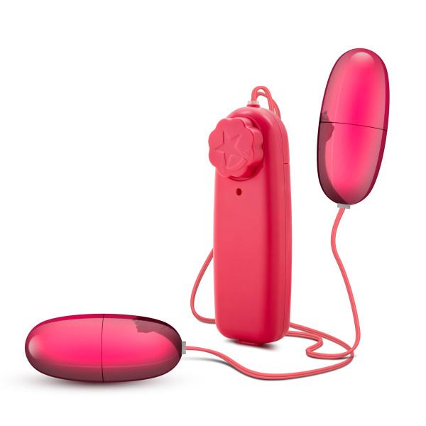 Double Pop Eggs Cerise Pink Vibrating Bullet - ACME Pleasure