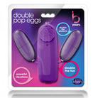 Double Pop Eggs Plum Purple Vibrating Bullet - ACME Pleasure