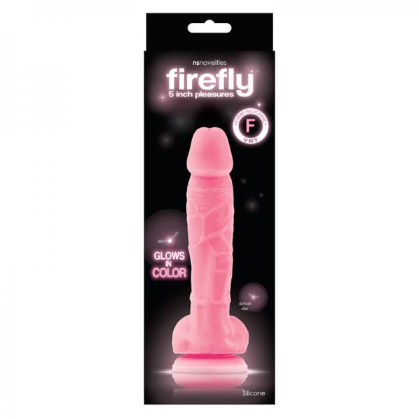 Firefly 5 inches Glowing Dildo Pink - ACME Pleasure