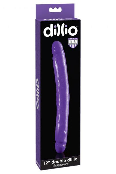 Dillio Purple 12in Double Dong - ACME Pleasure