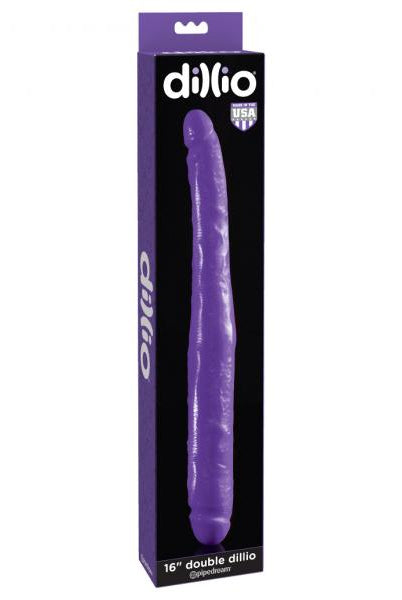 Dillio Purple 16in Double Dong - ACME Pleasure