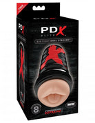 PDX Elite Air Tight Oral Stroker Beige - ACME Pleasure