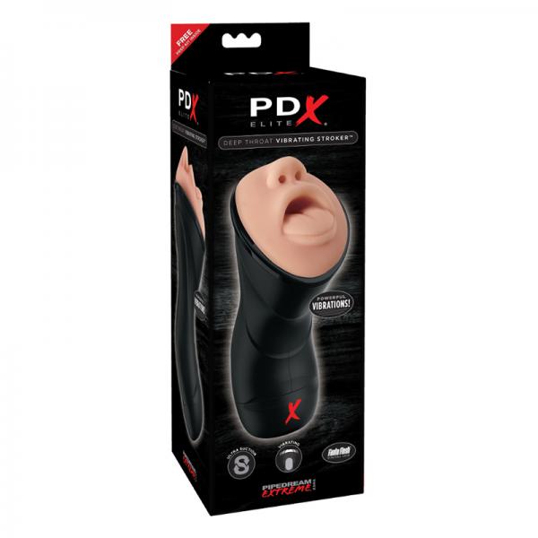 Pdx Elite Deep Throat Vibrating Stroker - ACME Pleasure