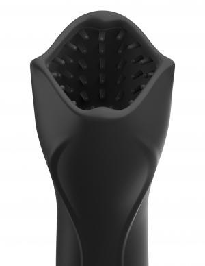 PDX Elite Vibrating Roto-Teazer Black - ACME Pleasure
