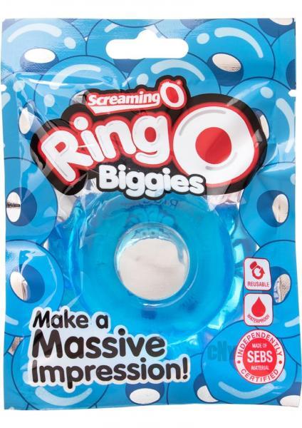 Ringo Biggies Blue Thick Cock Ring - ACME Pleasure