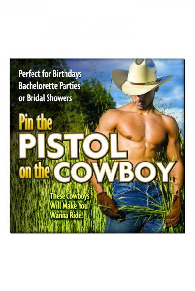 Pin The Pistol On The Cowboy Game - ACME Pleasure
