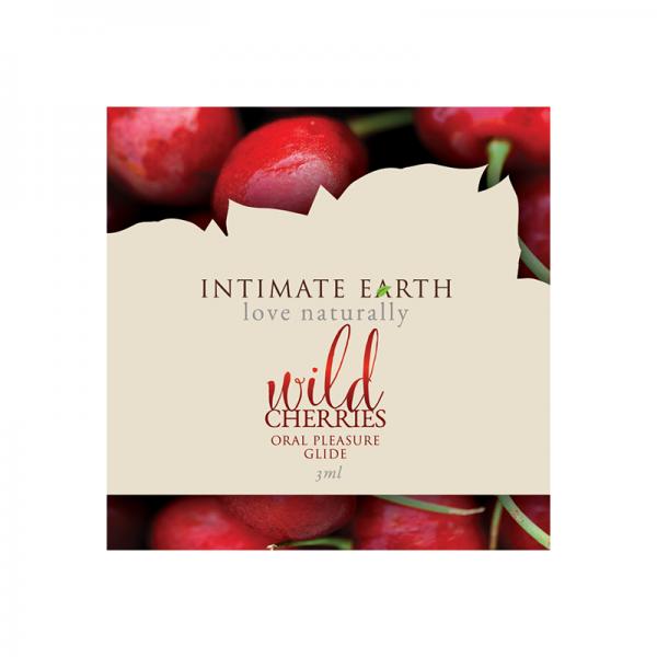 Intimate Earth Wild Cherries Oral Pleasure Glide .10oz - ACME Pleasure